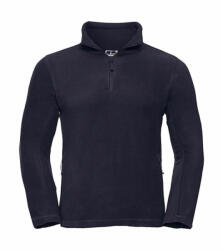 Russell Uniszex hosszú ujjú felső Russell Europe Quarter Zip Outdoor Fleece S, Sötétkék (navy)