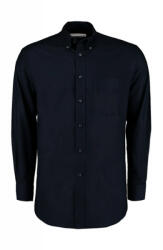 Kustom Kit Férfi hosszú ujjú Ing Kustom Kit Classic Fit Workwear Oxford Shirt 2XL, French Sötétkék (navy)