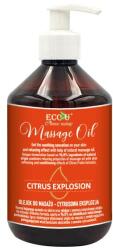 Eco U Ulei pentru masaj Citrus explosion - Eco U Citrus Explosion Massage Oil 500 ml