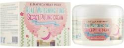 Elizavecca Peeling-cremă împotriva petelor de vârstă pentru față - Elizavecca Face Care Milky Piggy Real Whitening Time Secret Pilling Cream 100 ml