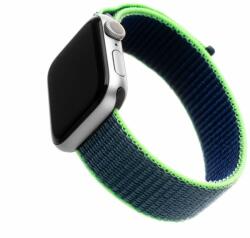 FIXED Nylon Strap Apple Watch 42/44/45mm, neon Kék FIXNST-434-NEBL (FIXNST-434-NEBL) - iway