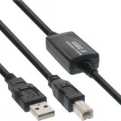  Cablu USB 2.0 A la tip B imprimanta activ 10m T-T, ku2rep10ab (KU2REP10AB)