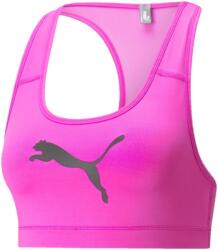 PUMA Női merevítő nélküli sportmelltartó Puma MID IMPACT 4KEEPS BRA W rózsaszín 520304-13 - M