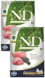 N&D Prime N&D Dog Prime Bárány és Áfonya Mini 2x7kg