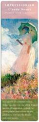 Fridolin Könyvjelző 5x16cm, Monet: Women with a Parasol - szep-otthon
