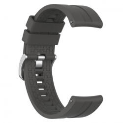 BSTRAP Silicone Cube curea pentru Samsung Galaxy Watch 3 45mm, dark gray (SHU004C0201)