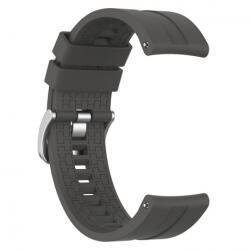 BSTRAP Silicone Cube curea pentru Huawei Watch GT 42mm, dark gray (SHU004C02)