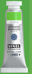 Lefranc Bourgeois L&B Linel extra fine gouache festék, 14 ml - 502, acacia green