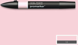 Winsor & Newton ProMarker kétvégű alkoholos filctoll - R519, pale pink