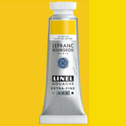 Lefranc Bourgeois L&B Linel extra fine gouache festék, 14 ml - 159, cadmium yellow medium