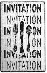 Woodies Pecsételő, Woodies, Vintage, 4x6 cm - Invitation invitation