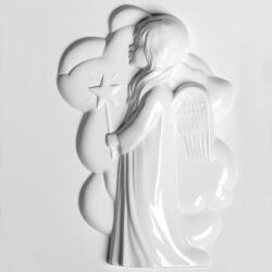 ArtExport Hobbyművész műanyag öntőforma - nagy angyal csillaggal