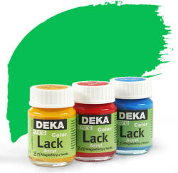 Deka Color Lack fényes akrilfesték 25 ml - 64 zöld