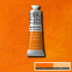 Winsor&Newton Winton olajfesték, 37 ml - 090, cadmium orange hue