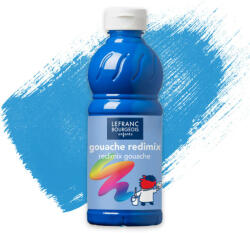 Lefranc Bourgeois Redimix tempera, 500 ml - primer kék