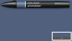 Winsor & Newton ProMarker kétvégű alkoholos filctoll - B624, midnight blue