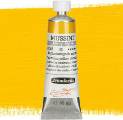 Schmincke Mussini olajfesték, 35 ml - 228, cadmium yellow 2 middle