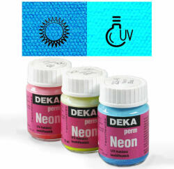Deka Perm Neon textilfesték 25 ml - 49 kék