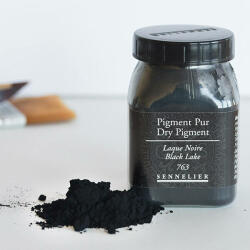 Sennelier pigment - 763, black lake, 80 g