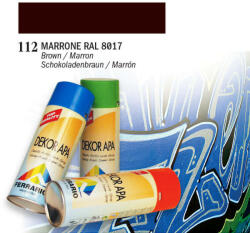 FERRARIO Dekor APA akrilfesték spray, 400 ml - 112, marrone
