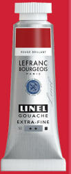 Lefranc Bourgeois L&B Linel extra fine gouache festék, 14 ml - 336, brilliant red