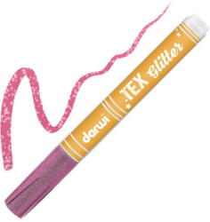 Darwi Tex Glitter textilfilc sötét anyagra - pink