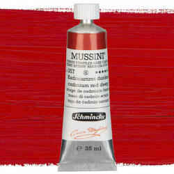 Schmincke Mussini olajfesték, 35 ml - 357, cadmium red deep