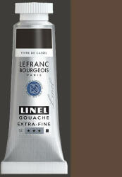 Lefranc Bourgeois L&B Linel extra fine gouache festék, 14 ml - 475, cassel earth