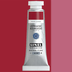 Lefranc Bourgeois L&B Linel extra fine gouache festék, 14 ml - 366, carmine red