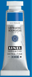 Lefranc Bourgeois L&B Linel extra fine gouache festék, 14 ml - 063, primary blue