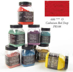 Sennelier pigment - 606, cadmium red deep, 120 g