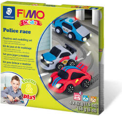 FIMO Kids süthető gyurma készlet, Form & Play - 4x42 g - verseny