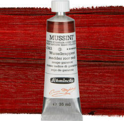 Schmincke Mussini olajfesték, 35 ml - 343, madder root red
