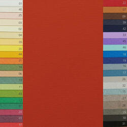 Fedrigoni Tiziano színes rajzpapír, 50x65 cm - 41, rosso fuoco