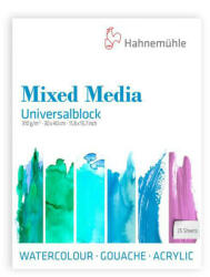 Hahnemühle Mixed Media univerzális festőtömb, 310 g, 25 lap - 30x40 cm