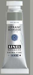 Lefranc Bourgeois L&B Linel extra fine gouache festék, 14 ml - 258, neutral grey