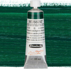 Schmincke Mussini olajfesték, 35 ml - 512, chromium oxide green brilliant