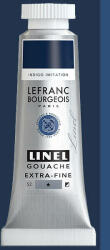 Lefranc Bourgeois L&B Linel extra fine gouache festék, 14 ml - 084, indigo imitation