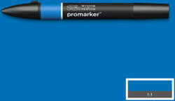 Winsor & Newton ProMarker kétvégű alkoholos filctoll - B555, true blue