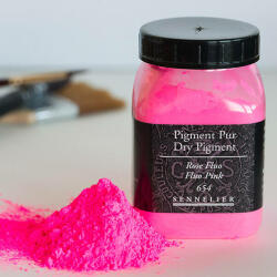 Sennelier pigment - 654, fluo pink, 100 g