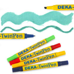 Deka TwinPen kétvégű textilfilc - 58 türkiz