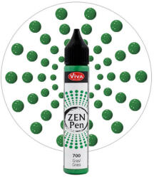 Viva Decor Zen Pen pöttyöző festéktoll, 28 ml - fűzöld