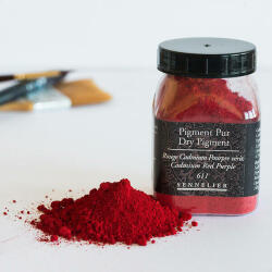Sennelier pigment - 611, cadmium red purple, 140 g