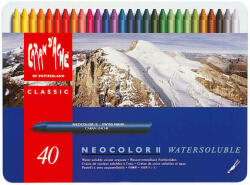 Caran d'Ache Classic Neocolor II akvarellkréta készlet - 40 db