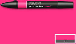 Winsor & Newton ProMarker Neon kétvégű filctoll - electric pink