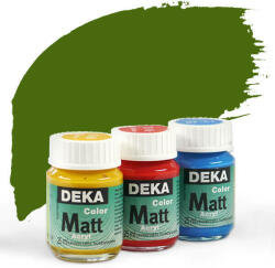 Deka Color Matt akrilfesték 25 ml - 71 olívzöld
