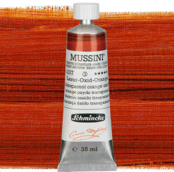 Schmincke Mussini olajfesték, 35 ml - 237, translucent orange oxide
