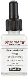 Schmincke AERO COLOR Professional retuspisztoly festék, 28 ml - 100, transparent white