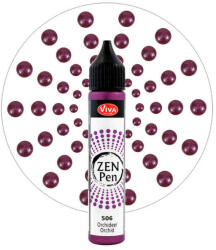 Viva Decor Zen Pen pöttyöző festéktoll, 28 ml - orchidea