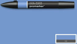 Winsor & Newton ProMarker kétvégű alkoholos filctoll - B637, cobalt blue